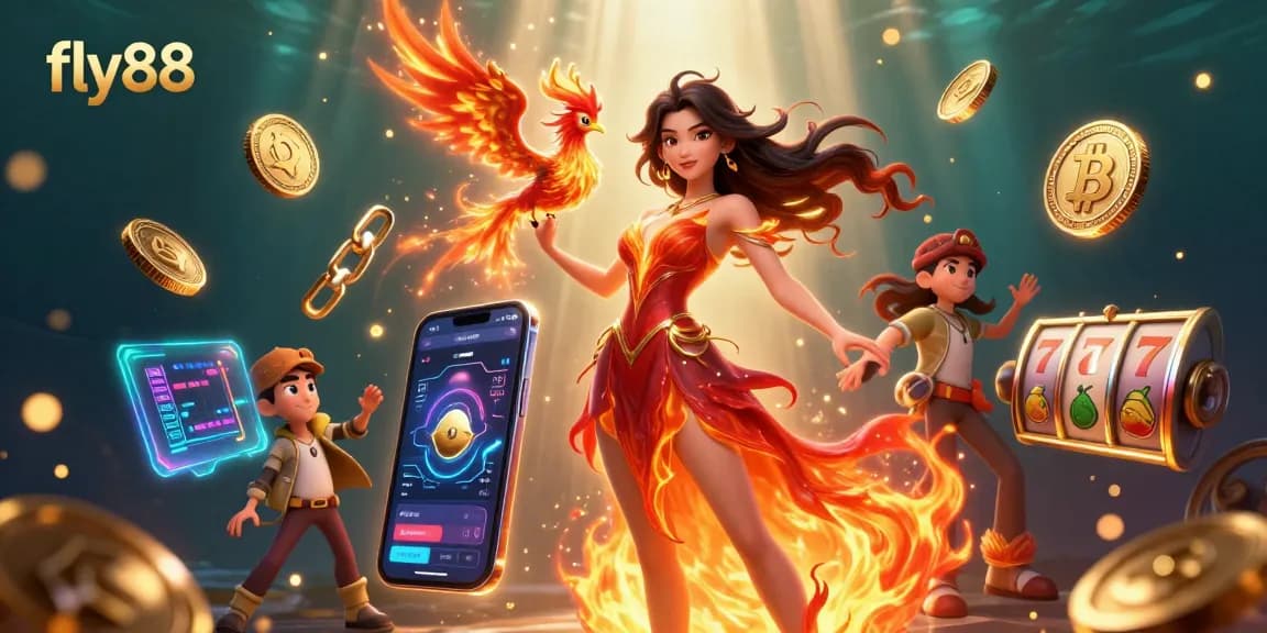 Experience the thrill of fly88's vibrant casino world with immersive slot games and engaging gameplay.