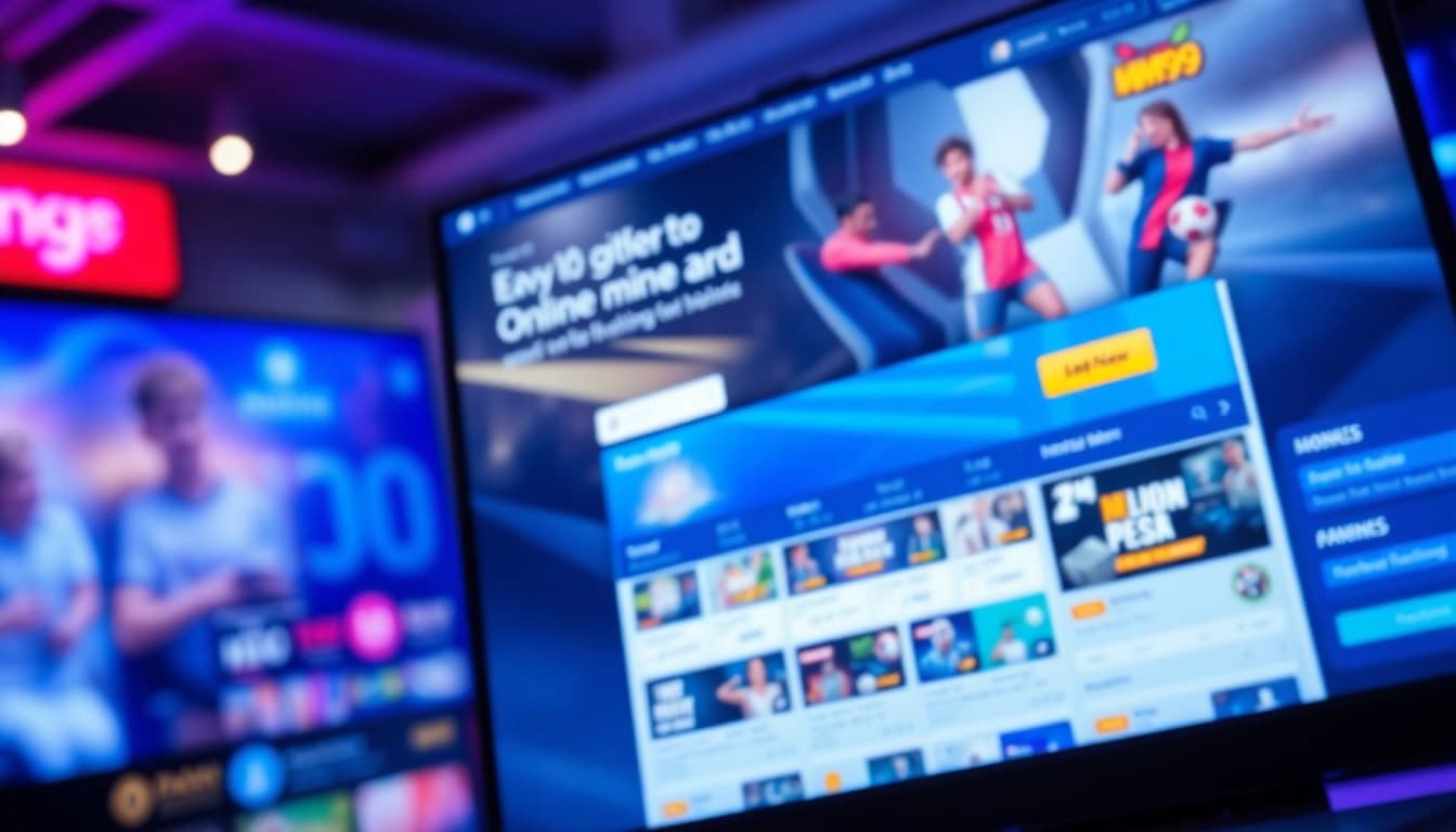 MM99 online betting platform interface showcasing vibrant games and user-friendly layout.