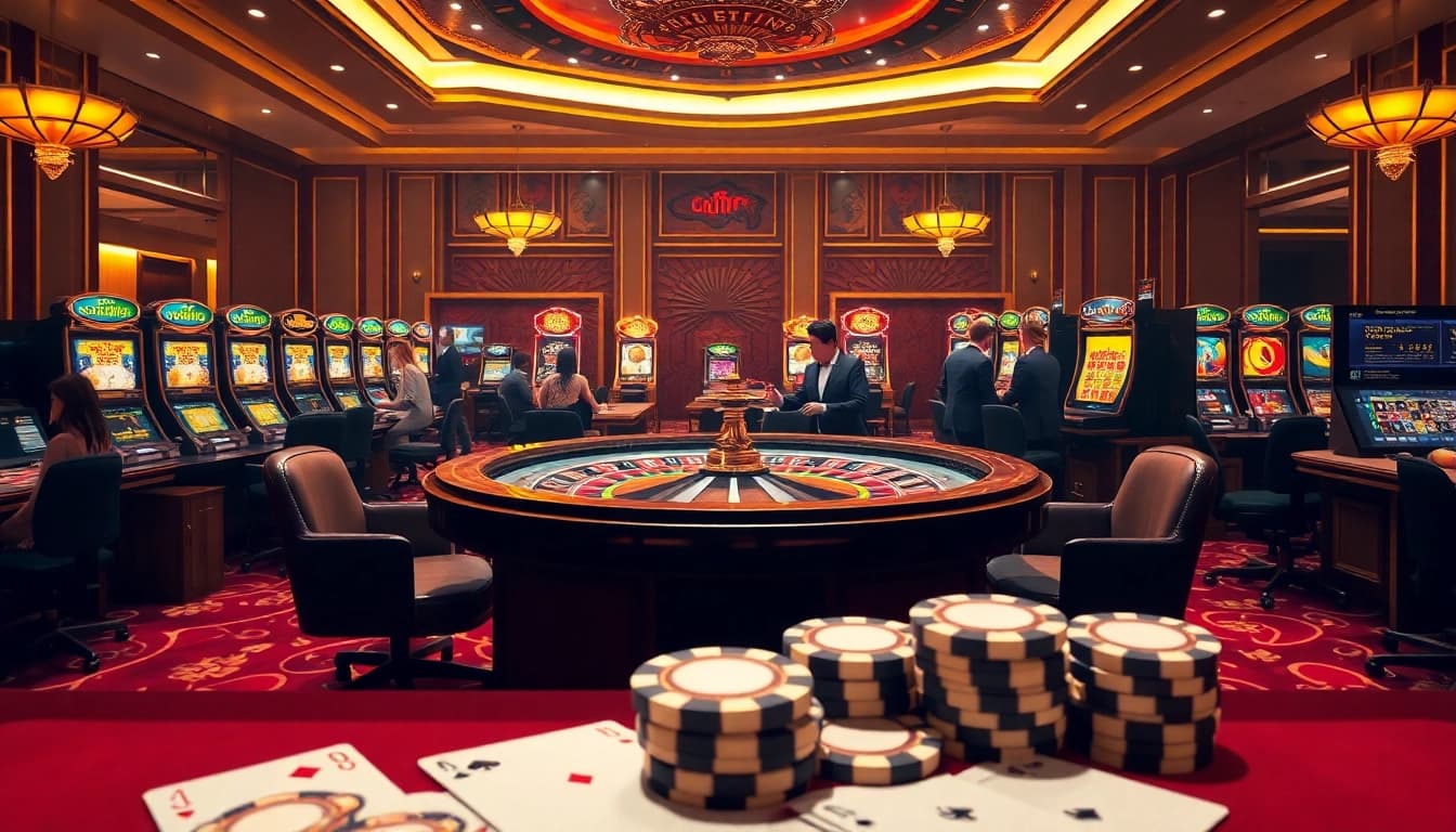 Experience the excitement of Go88 with vibrant casino visuals and engaging gameplay.
