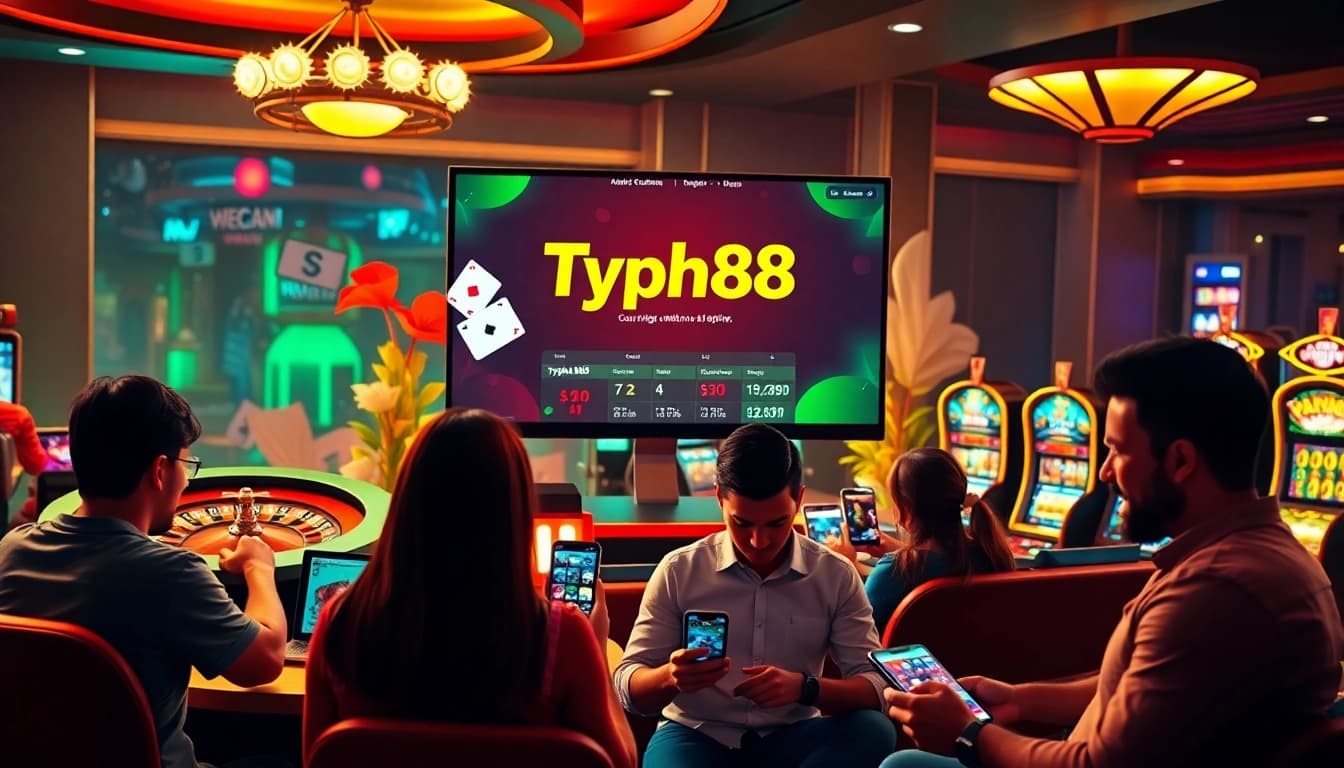 Experience the excitement of Typhu88 through engaging online casino games.