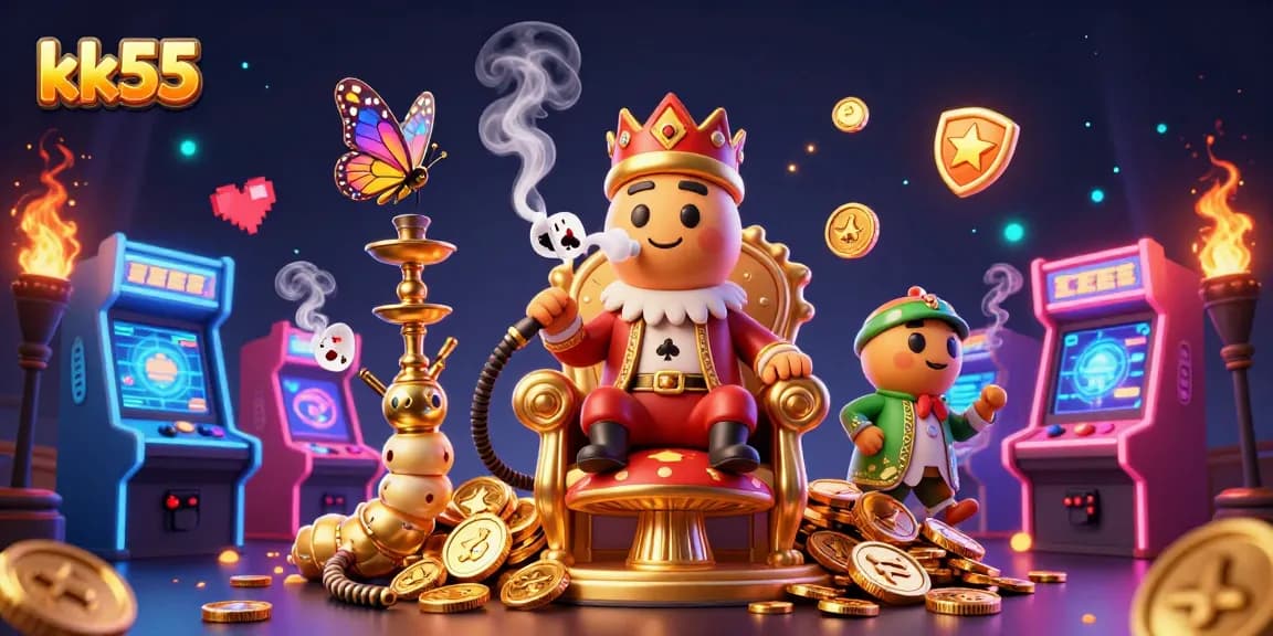 Engage in thrilling casino action at kk55 with immersive gaming illustrations showcasing dynamic scenes.