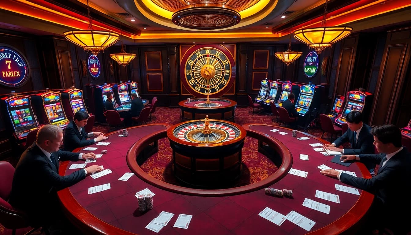 Engage in thrilling casino action at chotruyen's luxurious gambling tables.