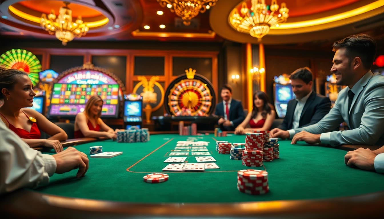 Experience premium gambling action at https://tr88.work/ with vibrant casino tables and exciting slot machines.