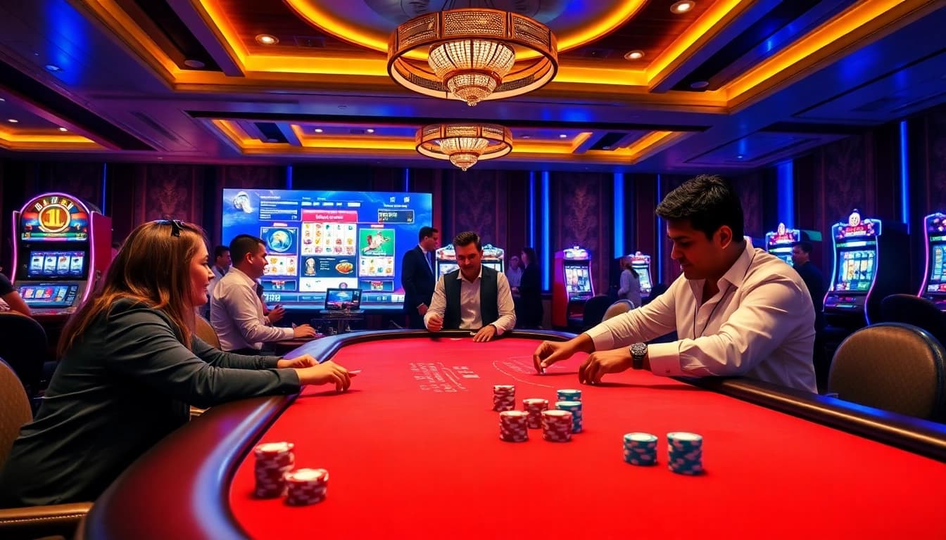 Engage in thrilling play at a live dealer online casino with real dealers and immersive gameplay.