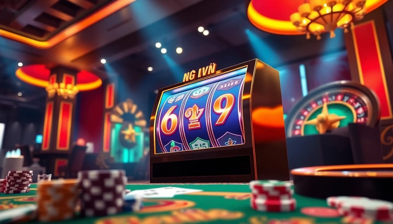 Nổ hũ 69VN offers a thrilling online slot gaming experience with vibrant visuals and exciting jackpots.