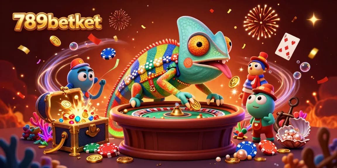 Play exciting games at 789betket with vibrant visuals and dynamic casino elements.