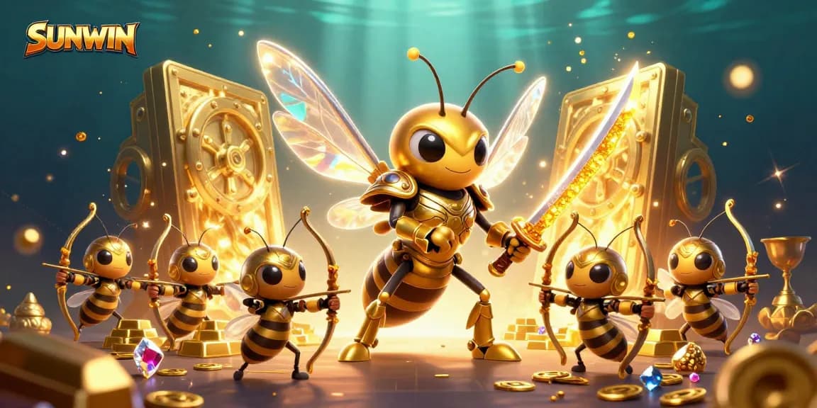 SUNWIN delivers intense online gaming excitement with dynamic 3D characters amidst treasure and gold.