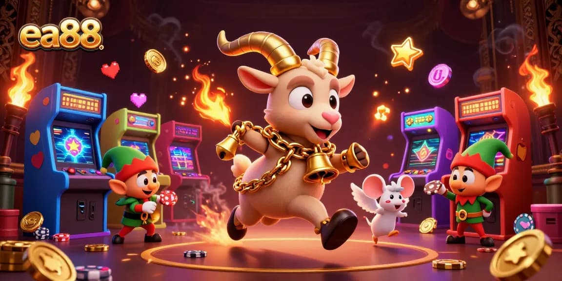 Experience the thrilling games at ea88's holiday-horror casino with captivating characters and vivid graphics.