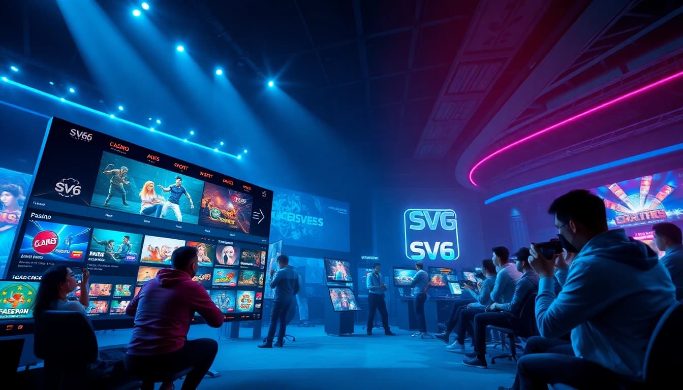 Engaging scene of SV66, the premier online gaming platform, showcasing its sleek interface and vibrant gameplay.