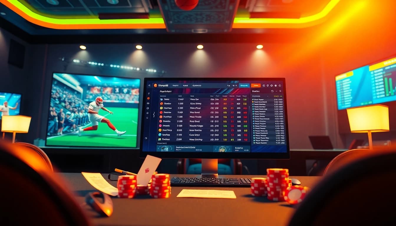 Cá cược thể thao King88 online betting experience with vibrant sports visuals and dynamic odds.