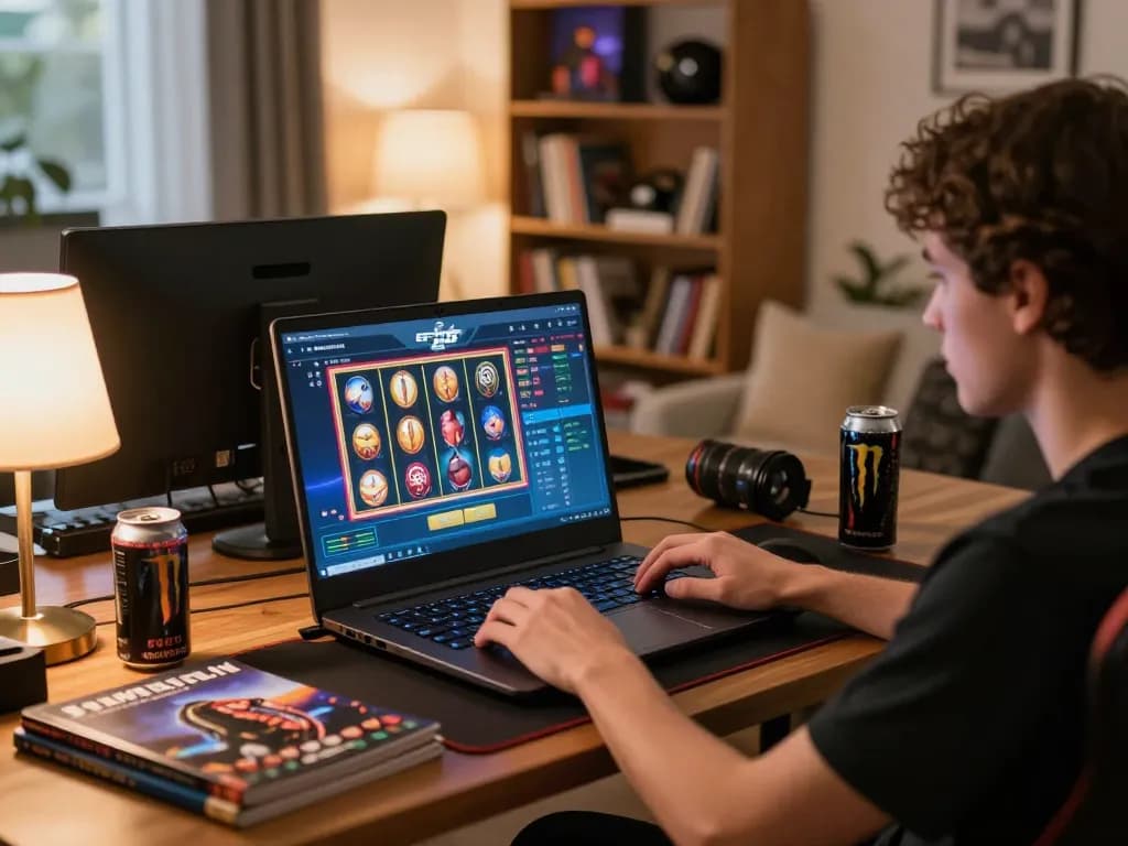Player experiencing an engaging moment on the F168 online gaming platform, showcasing dynamic slots gameplay