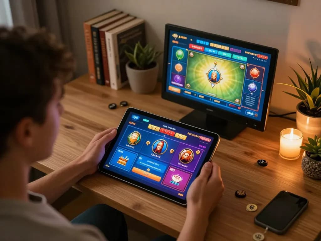 Play engaging online casino games on ABC999 platform while relaxing at home.