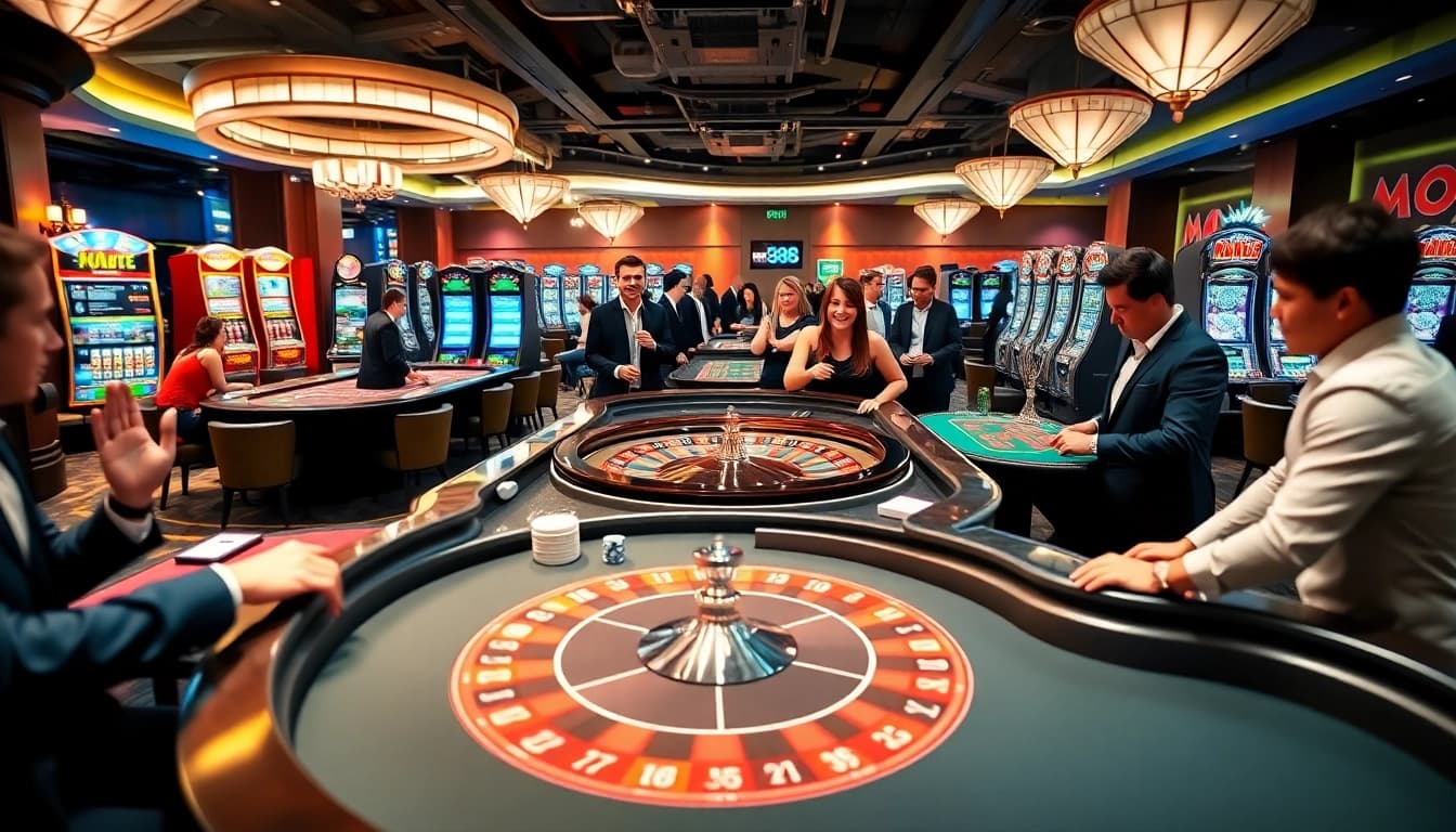 Experience vibrant casino thrills at m88 with lively players and exciting games.