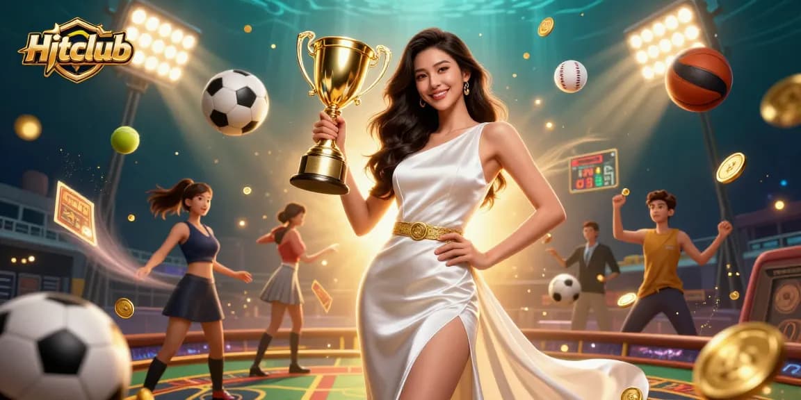 Experience the excitement of sports betting at Hitclub with a stunning championship celebration.