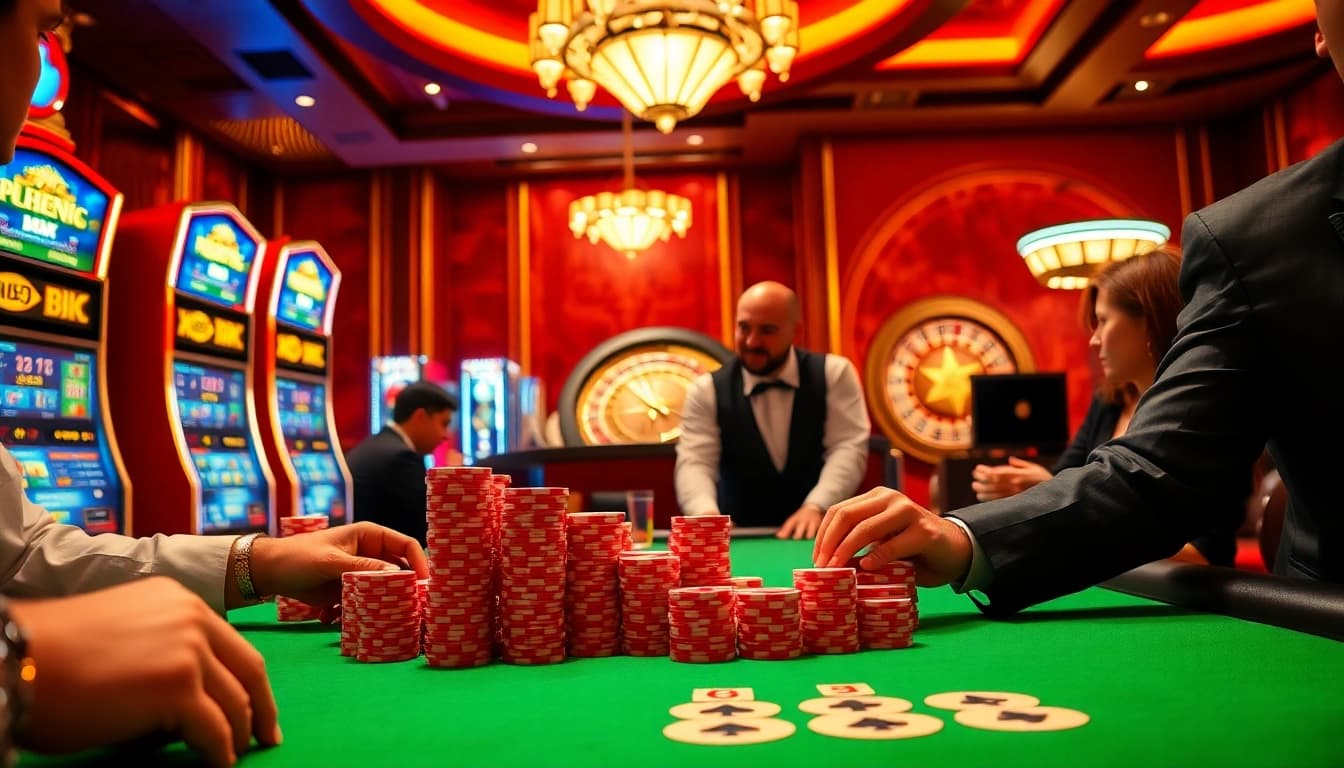 hb88 elevates online gaming with vibrant casino tables and thrilling poker action.
