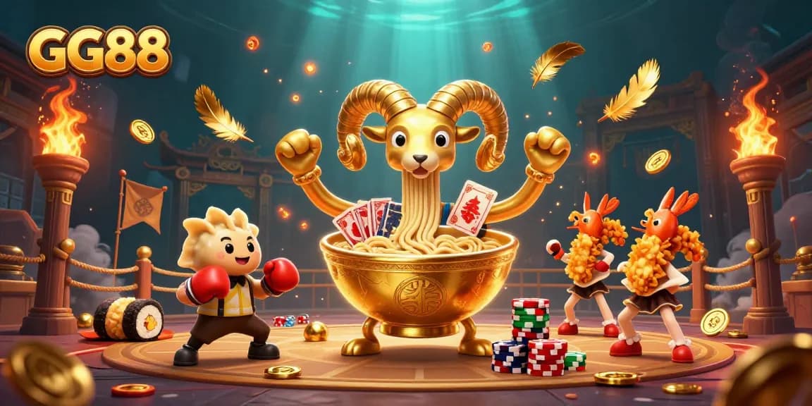 Experience the thrilling atmosphere of GG88 with 3D characters in dynamic casino action.