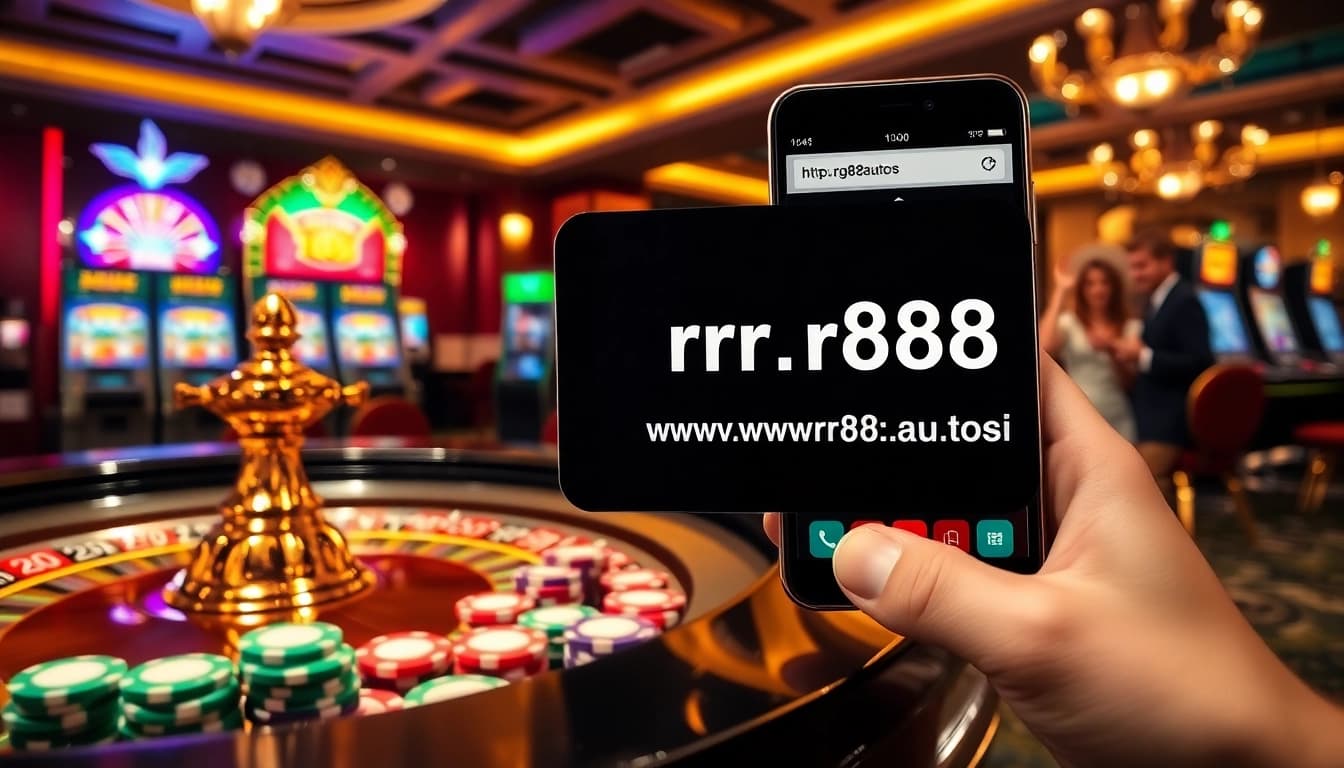 Experience thrilling casino excitement with https://rr88.autos/ featuring poker chips, roulette, and winning players.