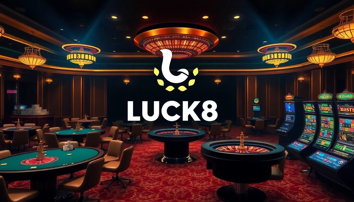 Engage with the exciting tables at nhà cái LUCK8 including vibrant slot machines and roulette.