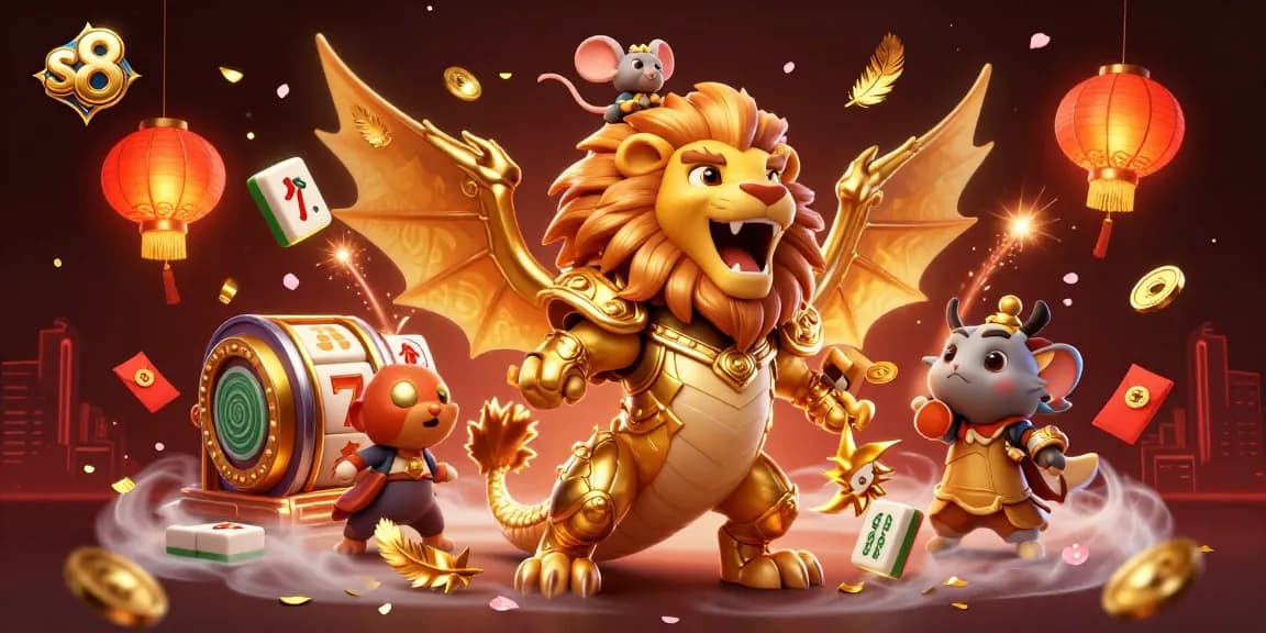 Experience soaring wins with S8's engaging casino adventures featuring vibrant characters and special gaming elements.