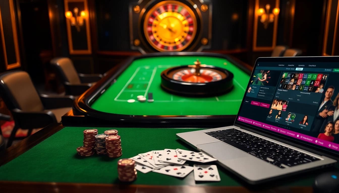 Betting thrill captured at https://lc88.supply/ with luxurious casino atmosphere featuring gaming tables and roulette.
