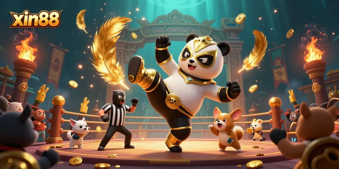 xin88 showcases exciting online casino action with playful animal characters, emphasizing fun gambling experiences.