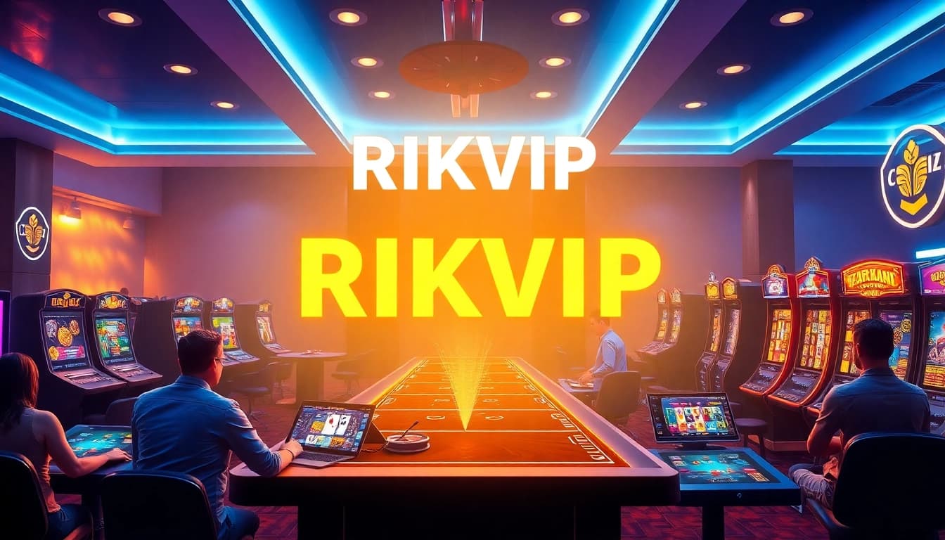 Rikvip online gaming platform illustrating vibrant gaming atmosphere with engaging games and secure interface.