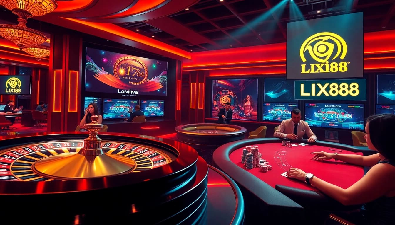 Experience the thrill of online gambling at https://lixi88.run/ with immersive games like blackjack and roulette.