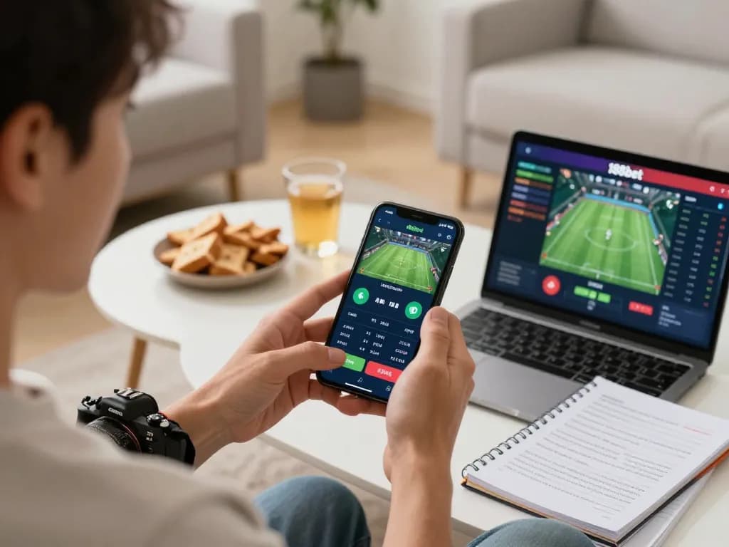 Engaging with the 188bet app for dynamic online betting with cozy home setting.