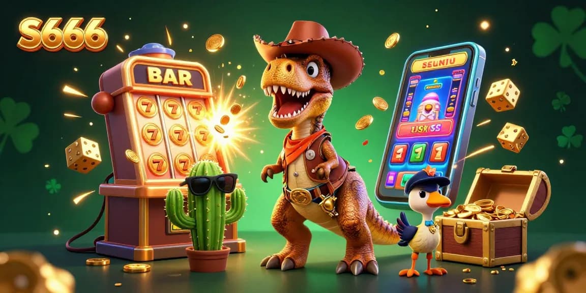 S666 offers thrilling wins with dynamic slots, colorful games, and engaging character illustrations.