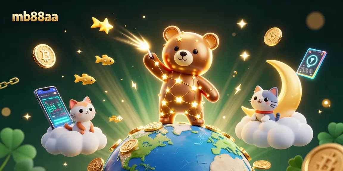 Experience the excitement of mb88aa with golden coins flying in a vibrant casino environment.