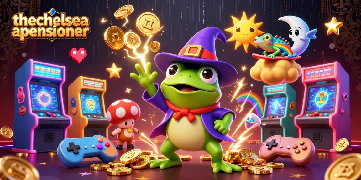 Spin and win with thechelseapensioner at our vibrant casino, filled with gold coins and games.