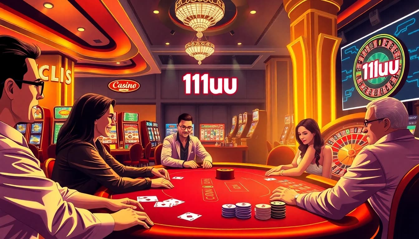 Experience the excitement of winning at 11uu with vibrant casino games and thrilling betting action.