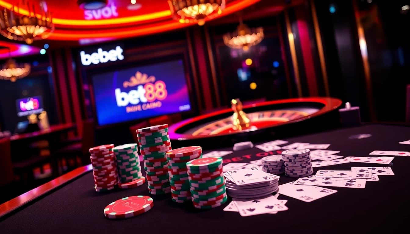 Experience the thrill of bet 88 with vibrant casino action and engaging gameplay.