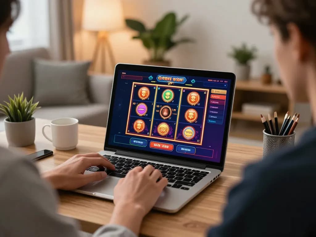 Engage in online gambling at NK88 with a user-friendly interface showcasing live dealer games