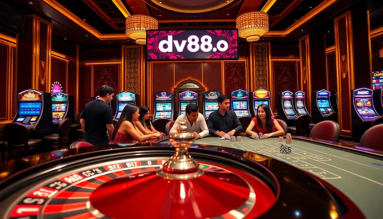 Experience thrilling gameplay at https://dv88.design/ with vibrant casino elements and exciting player interactions.