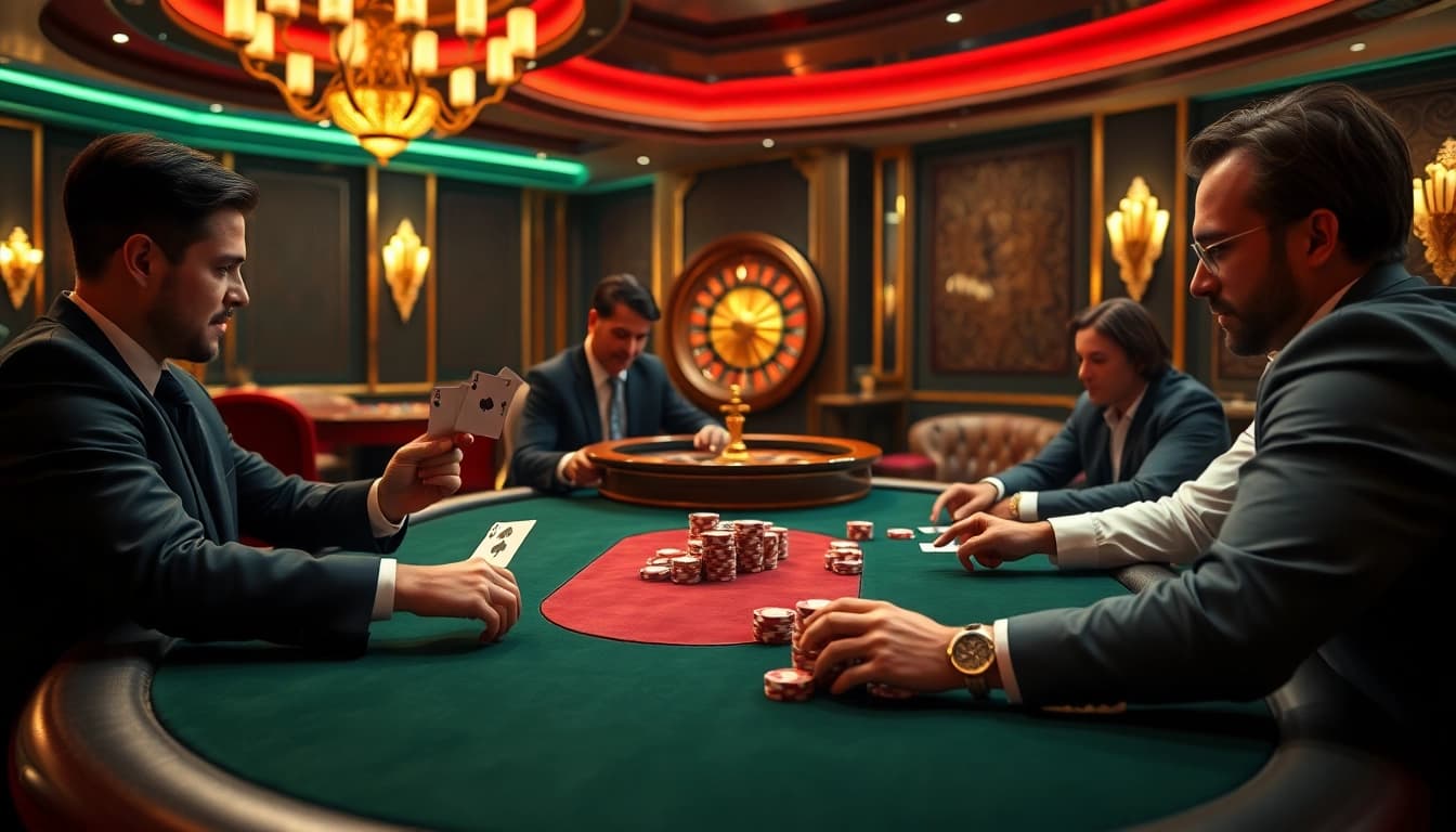 Experience high-stakes action at BL555 with exhilarating poker games and luxurious casino settings.