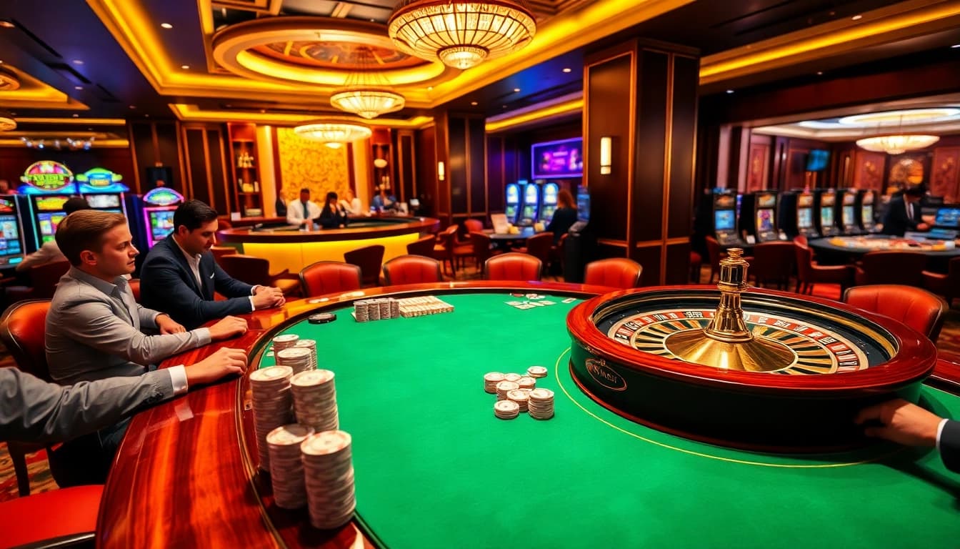 Experience thrilling gaming at https://bem88.com with a luxurious casino atmosphere and elegant tables.