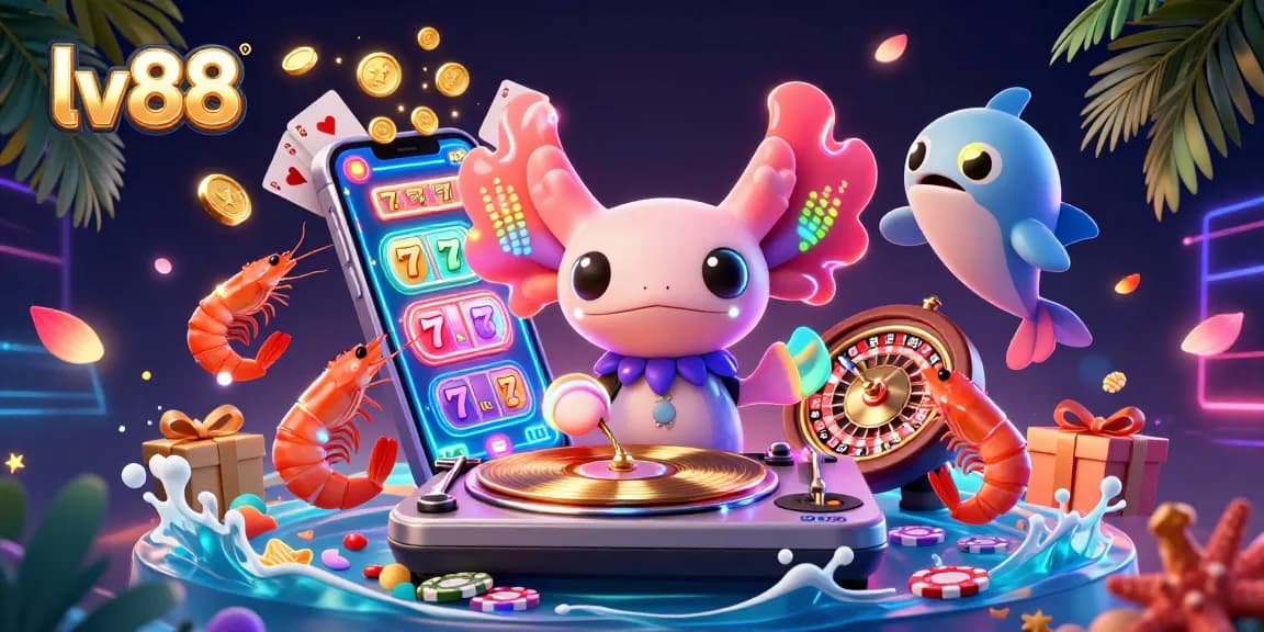 Spin lucky reels with the vibrant characters at LV88 for exciting gaming experiences.