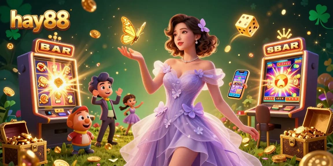 Experience thrilling gameplay at hay88 with vibrant casino visuals and exciting winning moments.