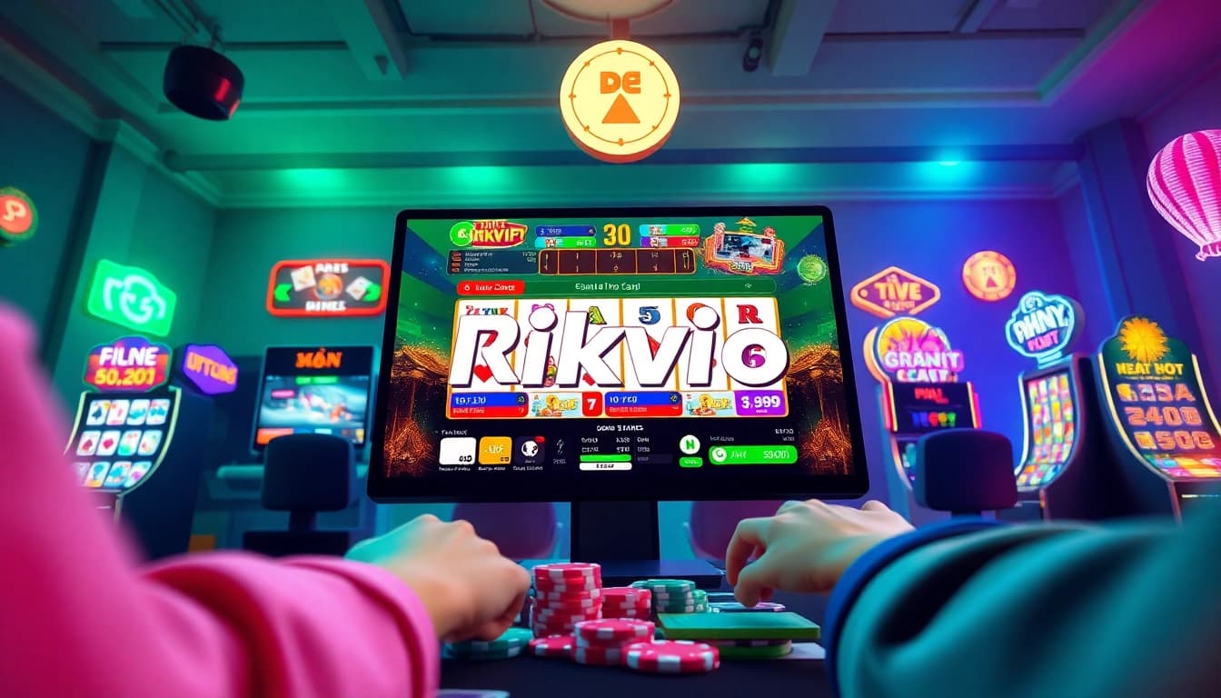 Exciting online gaming experience showcasing rikvip with traditional Vietnamese games in a vibrant, user-friendly interface.