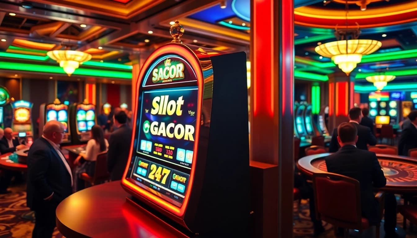 Experience the thrill of winning with the best slot gacor machines and casino games.