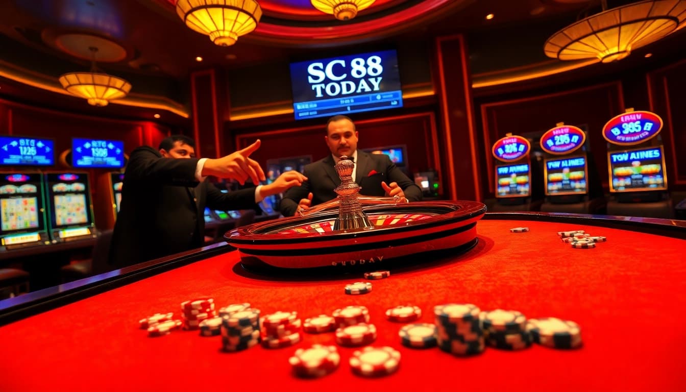 Experience thrilling gameplay at https://sc88.today/ with exciting roulette and vibrant casino action.