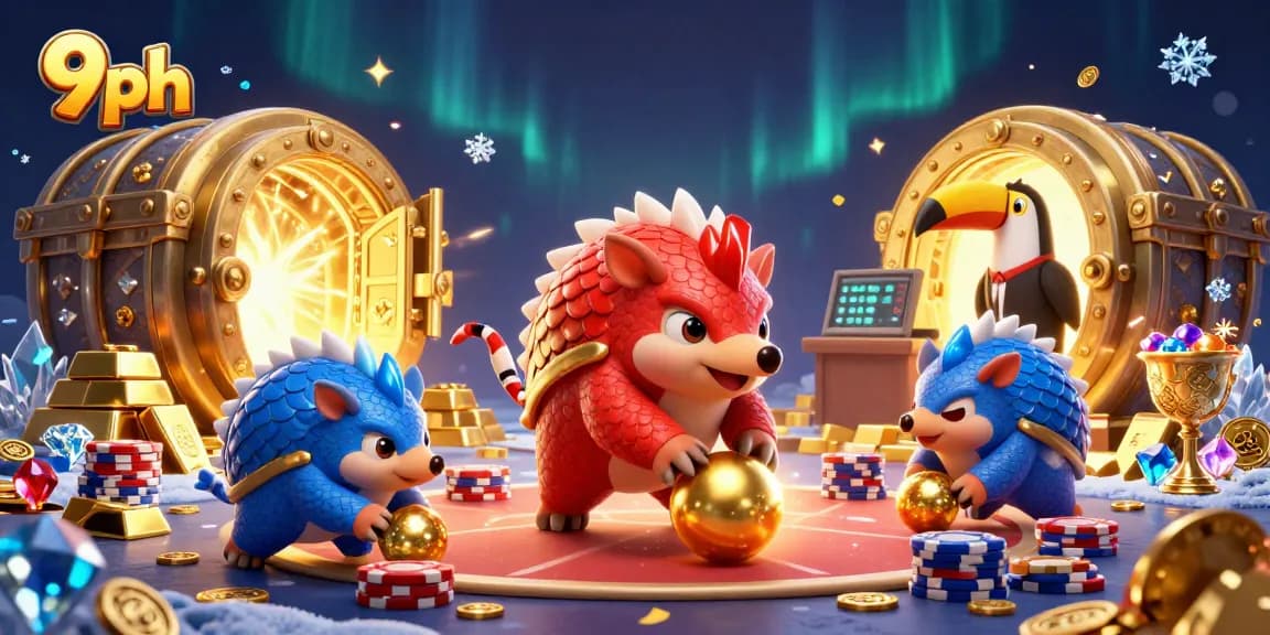 Experience thrilling gameplay at 9ph with energetic pangolin rivals and casino excitement.