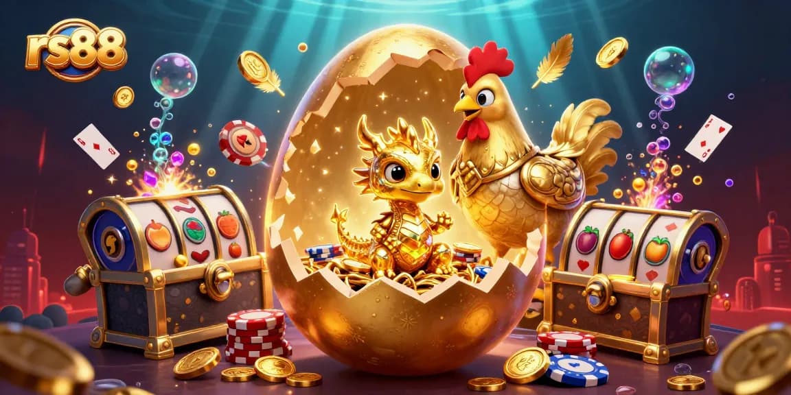 Experience excitement with rs88 as the ultimate online casino, featuring vibrant characters and dynamic game elements.