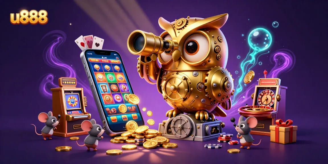 Experience thrilling gaming moments at u888 with vibrant slot machines and colorful game elements.