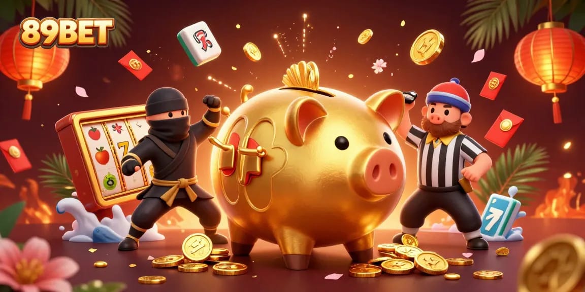 Experience thrilling gameplay at 89BET with dynamic characters and vivid casino elements.