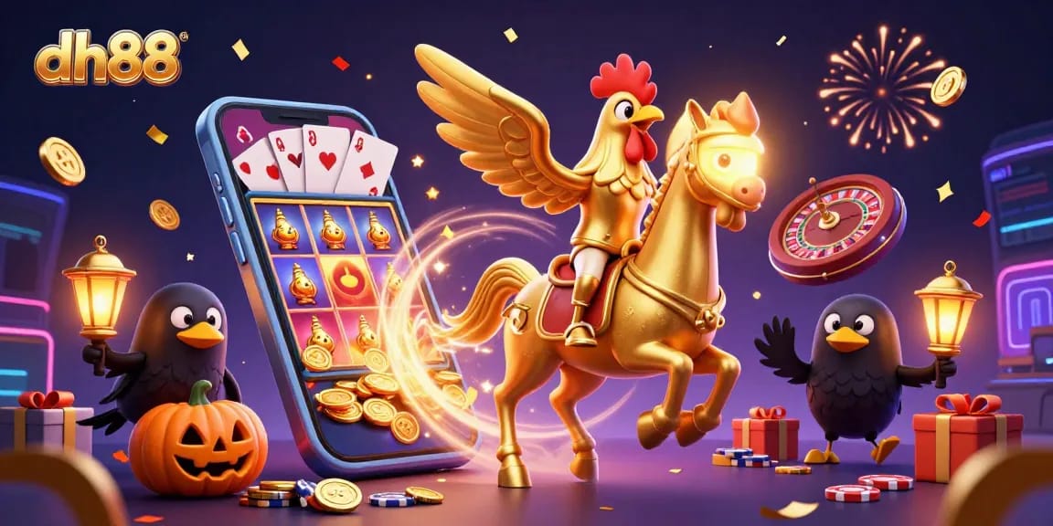 Experience thrilling gameplay at dh88 with a vibrant casino scene full of excitement and winning opportunities.