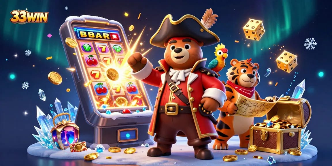 Spin the reels with excitement at 33WIN, where the casino adventure comes alive!