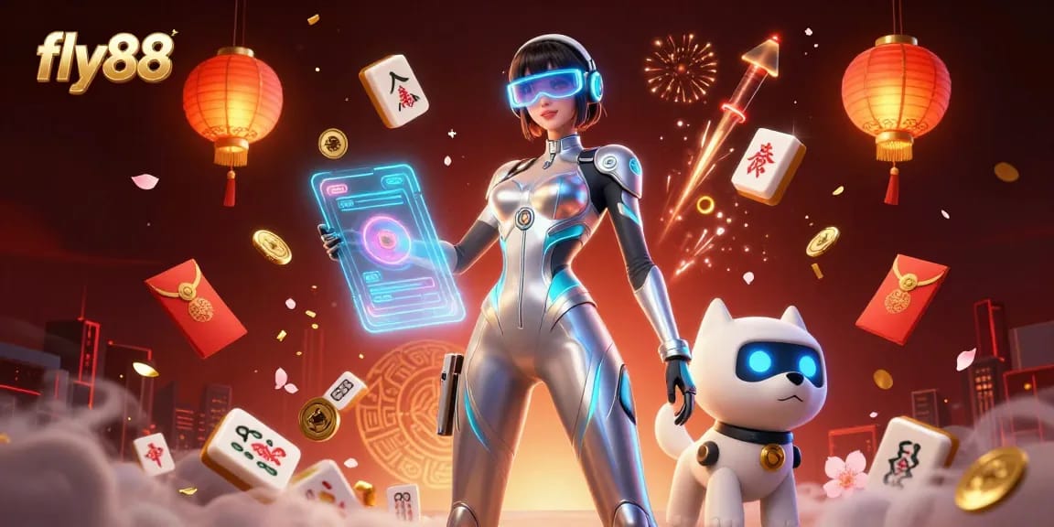 Experience the engaging fly88 casino atmosphere with dynamic characters and vibrant game elements.