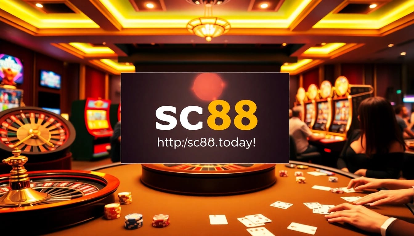 Experience the thrill of online gambling at https://sc88.today/ with vibrant casino games and engaging players.